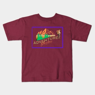 Outdoor Adventure design Kids T-Shirt